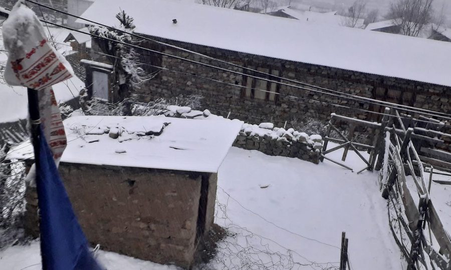 Humla farmers concerned over delay in snowfall, blame climate change