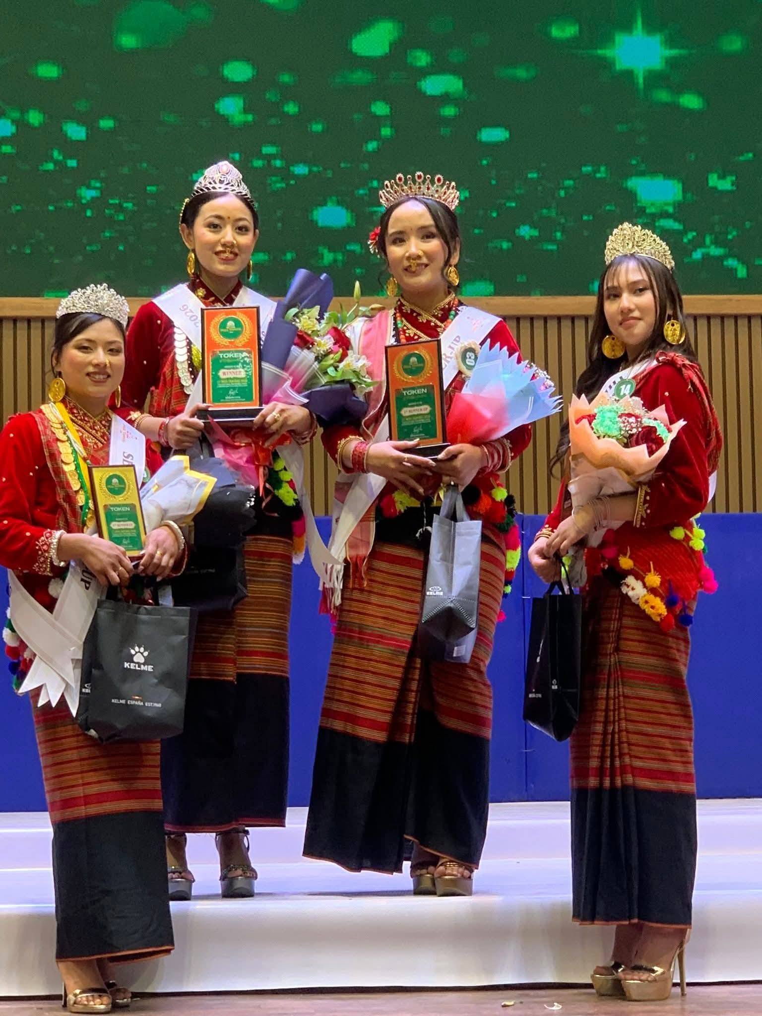 मिस तामाङ २०२६ को भव्य समापन, संस्कृति र आत्मविश्वासको उत्सव