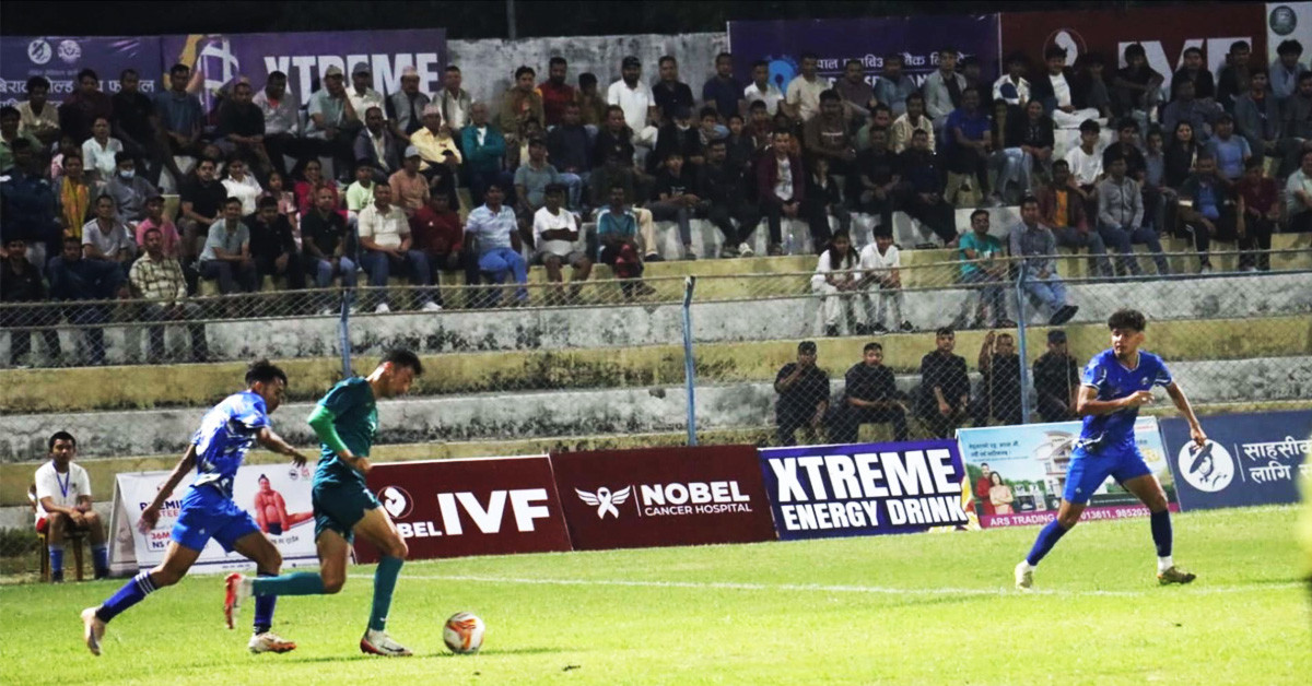 विराट गोल्ड कप फुटबल प्रतियोगिताः झापा विजयी