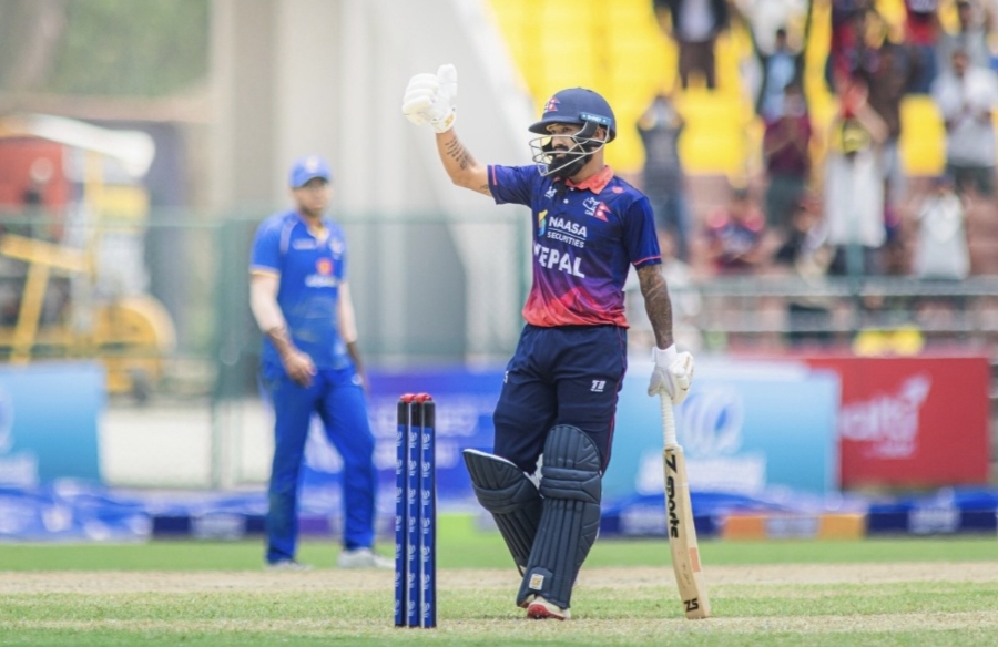 Nepal Crush USA by 9 Wickets for First Win in ICC League 2 Series