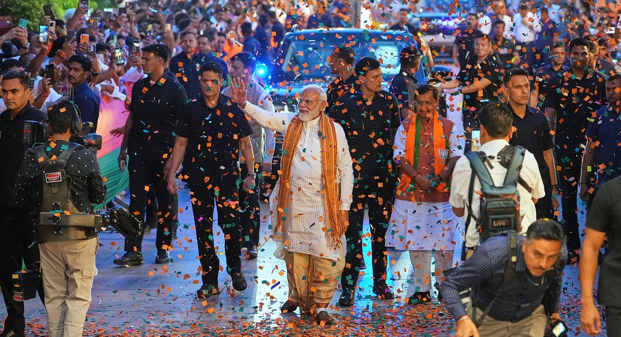 पश्चिम बङ्गालमा भाजपाको ऐतिहासिक अग्रता