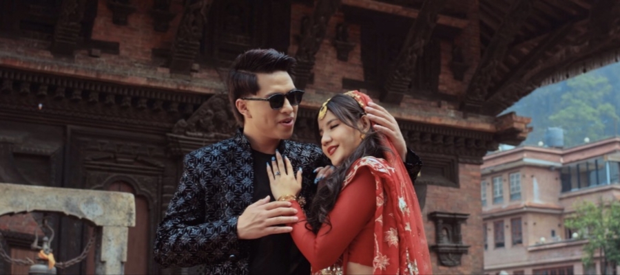 ‘कहीँ नभाको जात्रा’ मा रोमाण्टिक देखिए सियोन र खुशी