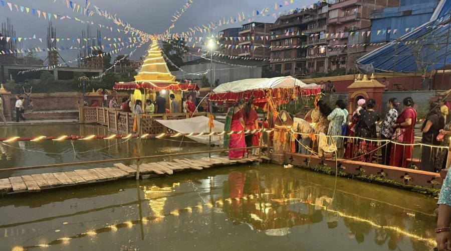 तीनसय वर्ष पुरानो मत्स्यनारायण मन्दिरमा एकमहिने मेला सम्पन्न