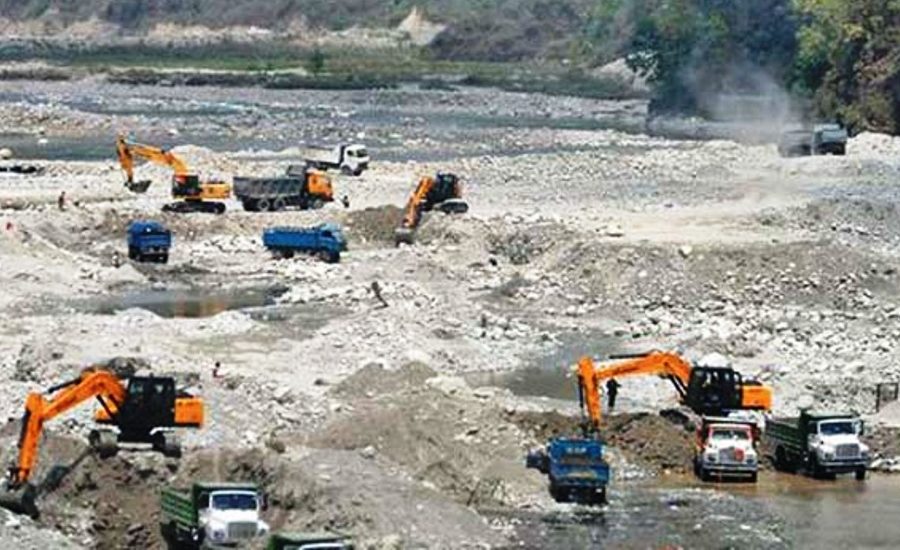 नदीजन्य पदार्थ उत्खनन रोक