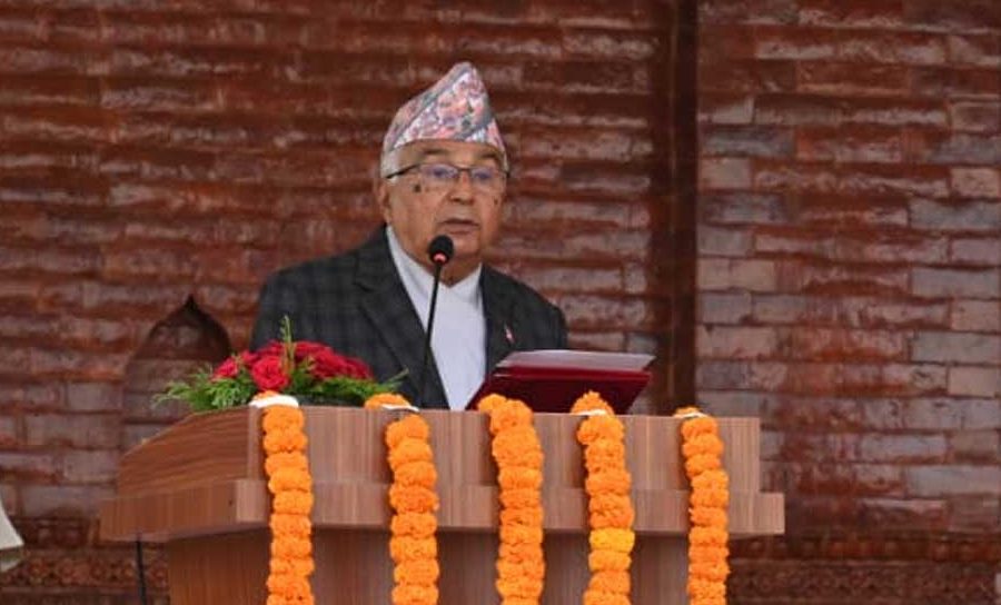 भाषा, साहित्य र संस्कृति हाम्रो मौलिक पहिचान हुन् : राष्ट्रपति
