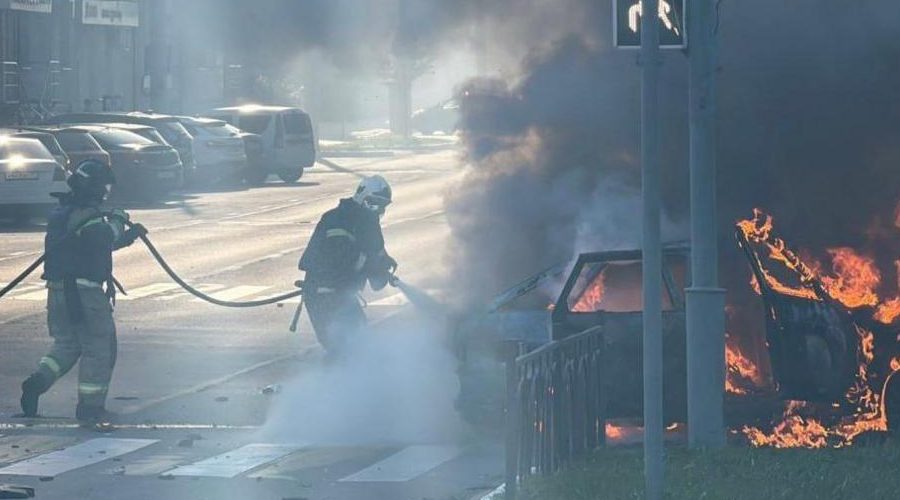 5 killed in Ukrainian drone attack on Russia’s Rostov, Belgorod