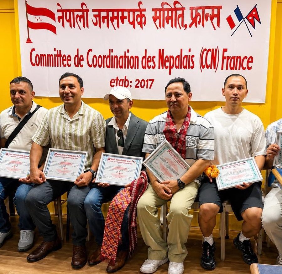 नेपाली जनसम्पर्क समिति फ्रान्सको तेस्रो अधिवेशन सम्पन्न,शिवराम भण्डारीको नेतृत्वमा नयाँ कार्यसमिति सर्वसम्मत चयन