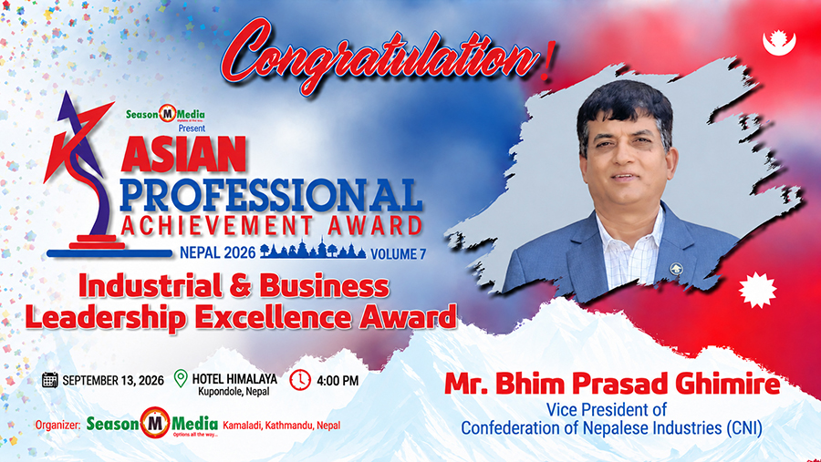 Bhim Prasad Ghimire: Entrepreneurship, Industrial Leadership and Social Responsibility