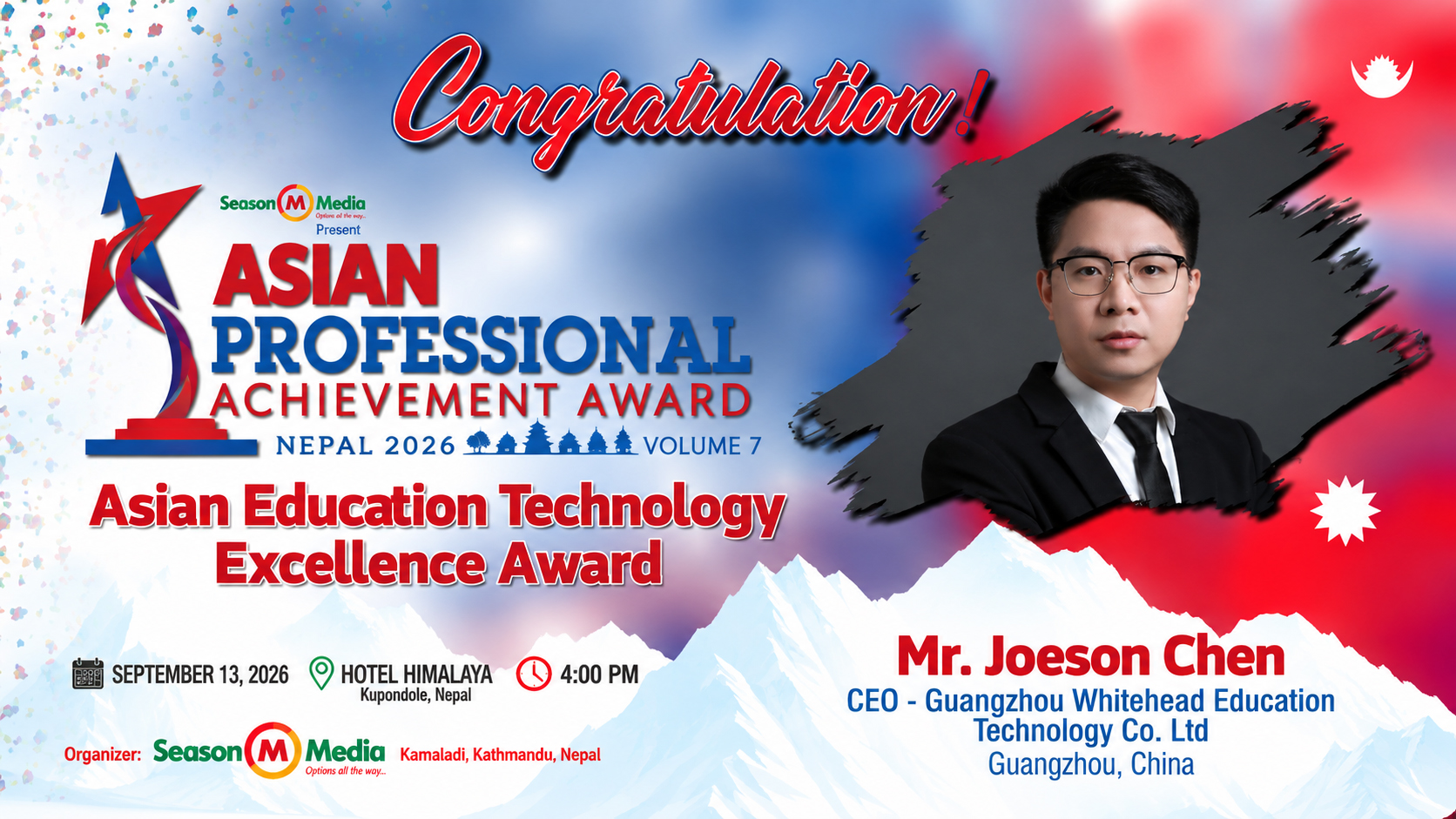 Joeson Chen: Advancing STEM Education, Youth Innovation and Technology