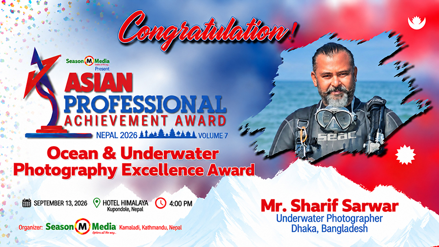 Sharif Sarwar: Capturing the Underwater World and Championing Marine Conservation