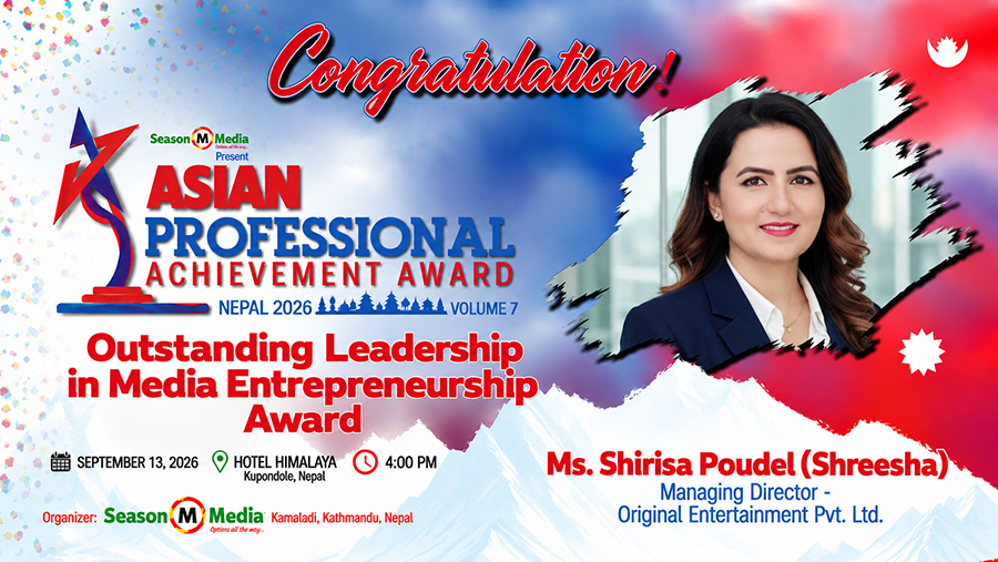 Shirisa Poudel (Shreesha): A Multifaceted Leader in Media, Business and Social Service
