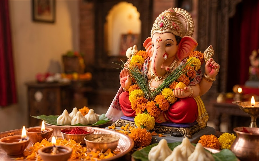 आज मङ्गलचौथी, विघ्नहर्ता गणेशको पूजा-अर्चना गरी मनाइँदै