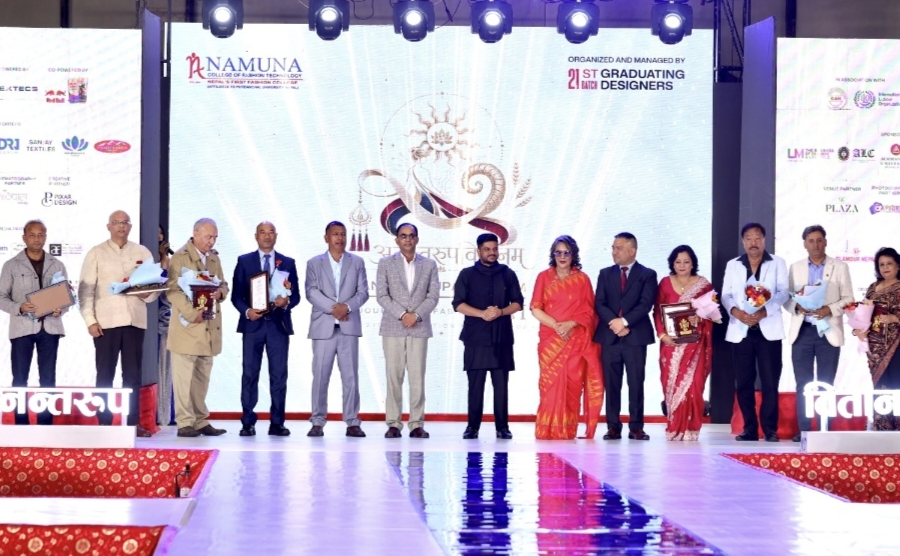 नमुना कलेजको २१औँ ग्र्याजुएसन फेसन शो ‘अनन्तरूपवितानम्’ सम्पन्न