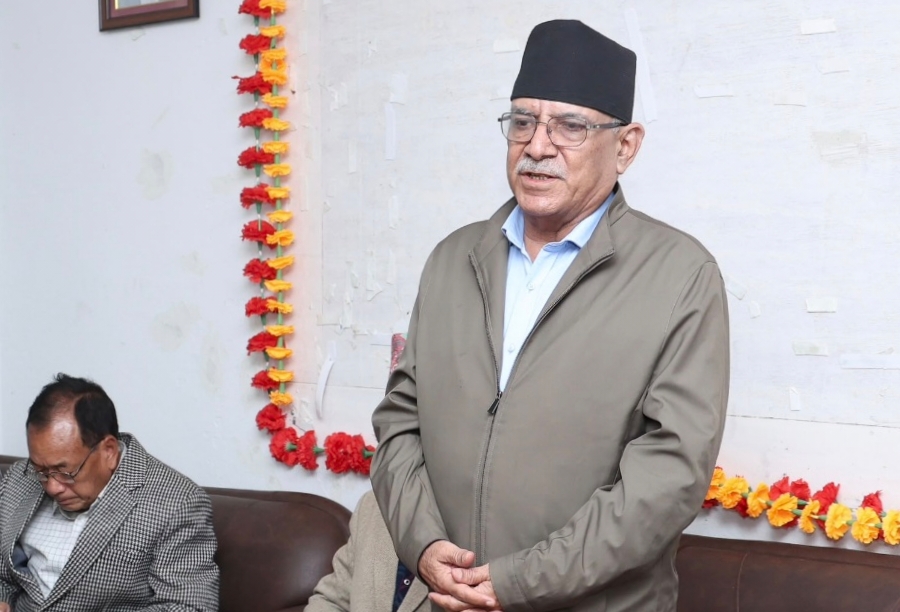 रसुवाको स्याफ्रुबेसीमा प्रचण्ड जलवायु न्यायका लागि अन्तर्राष्ट्रिय समुदायलाई अपिल