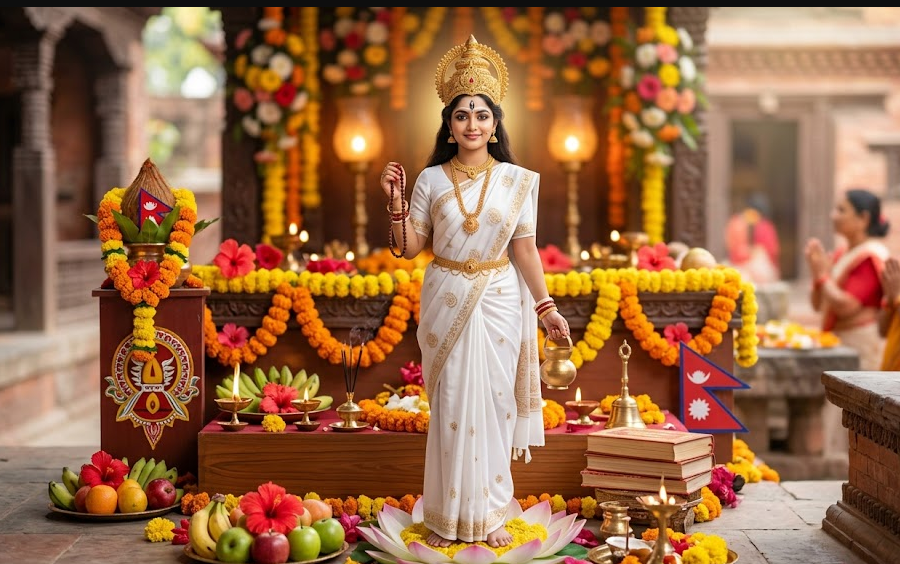 आज नवरात्रको दोस्रो दिन, माता ब्रह्मचारिणीको विधिवत् पूजा-आराधना गरेर मनाइदैँ